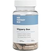 Her Fantasy Box | Slippery Box | Fast-Acting Slippery Elm Capsules for Feminine Wellness &amp; Intimate Moisture Support &ndash; 60 Vegan Capsules