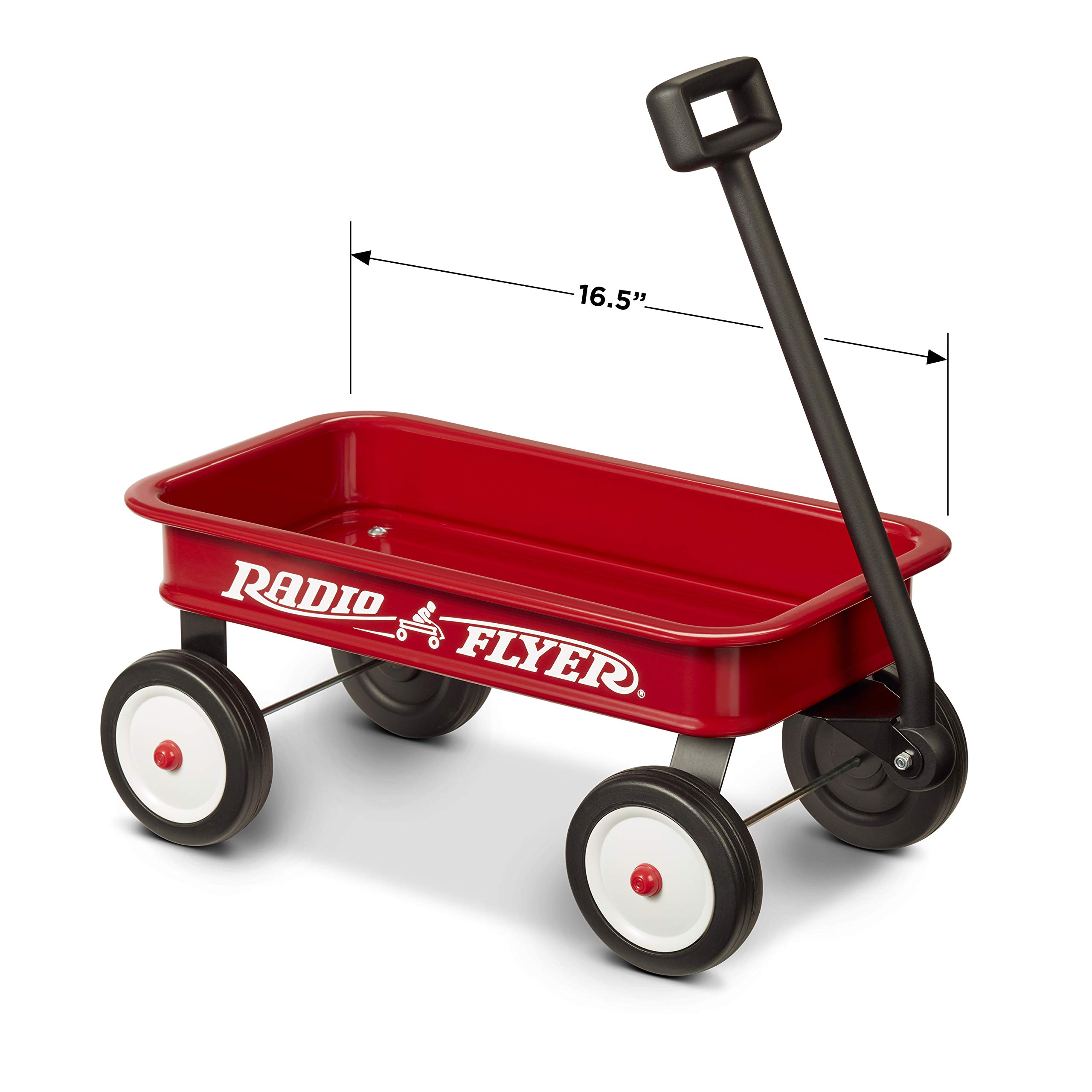 Radio Flyer 16.5 Inch Kids Wagon, Toy Wagon for Kids, Rolling Cart, Carts with Wheels, for Ages 1.5+ Years