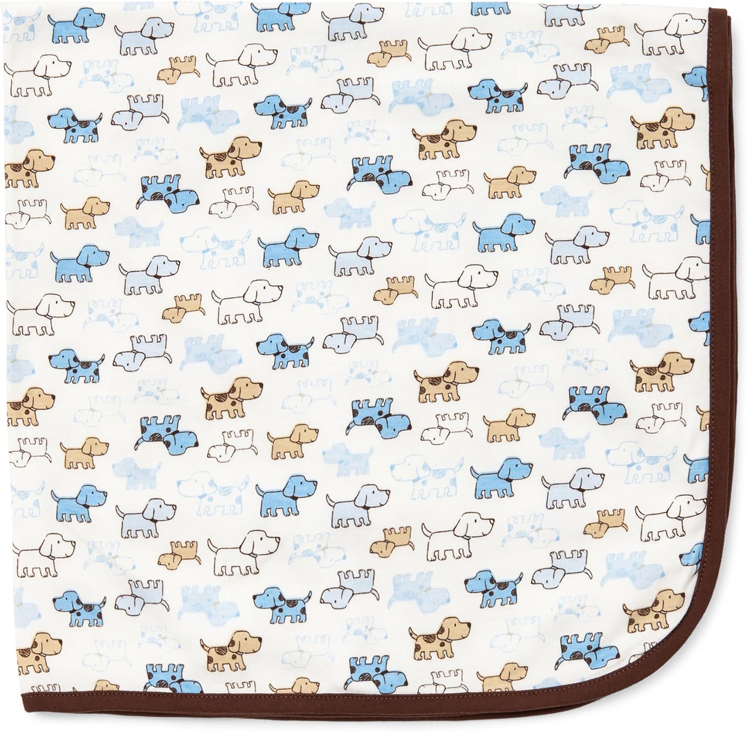 Little Me Baby Boys' Blanket, Cute Puppies, One Size Clothing