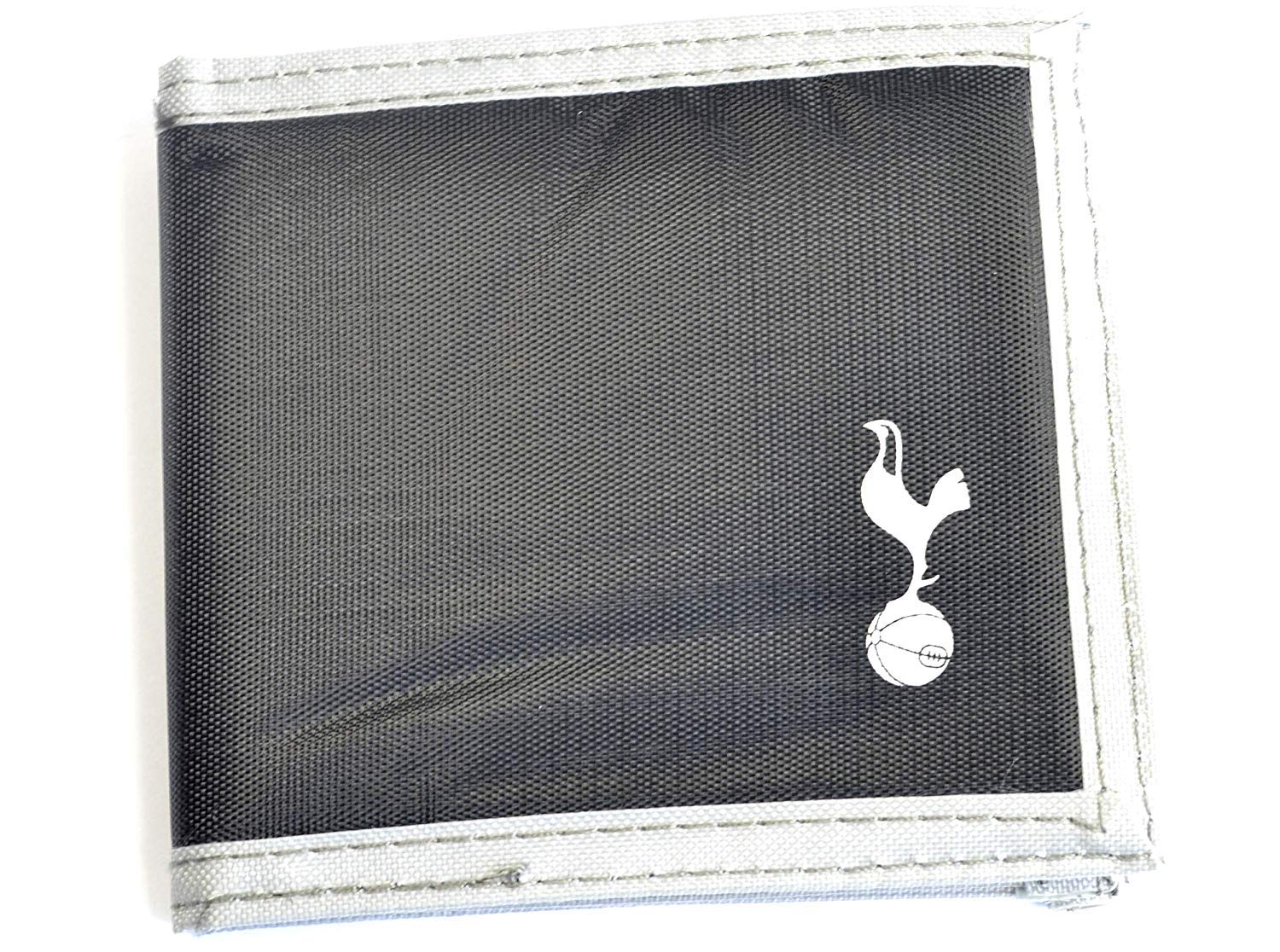 Wizzard Gifts Ltd Tottenham Hotspur Multi Pocket Black Canvas Crest Wallet