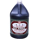 Wan Ja Shan Less sodium soy sauce 1 Gallon