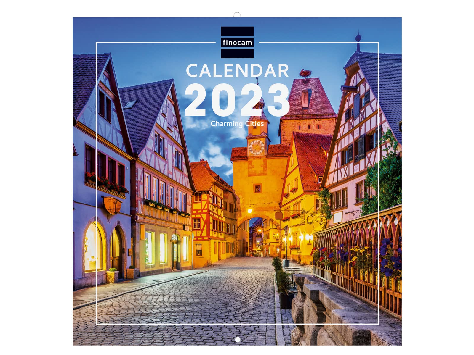 Finocam - Calendar 2023 International Wall Pictures January 2023 - December 2023 (12 months) Charming International