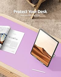 YSAGi Leather Desk Pad Protector, Office Desk