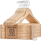 Wooden coat hangers
