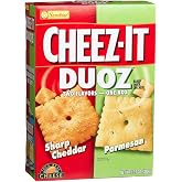 Cheez-It Duoz Sharp Cheddar and Parmesan Baked Snack Crackers