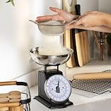 Salter Timeless Mechanical Kitchen Scale 5 kg Analogue Dial Black view 5