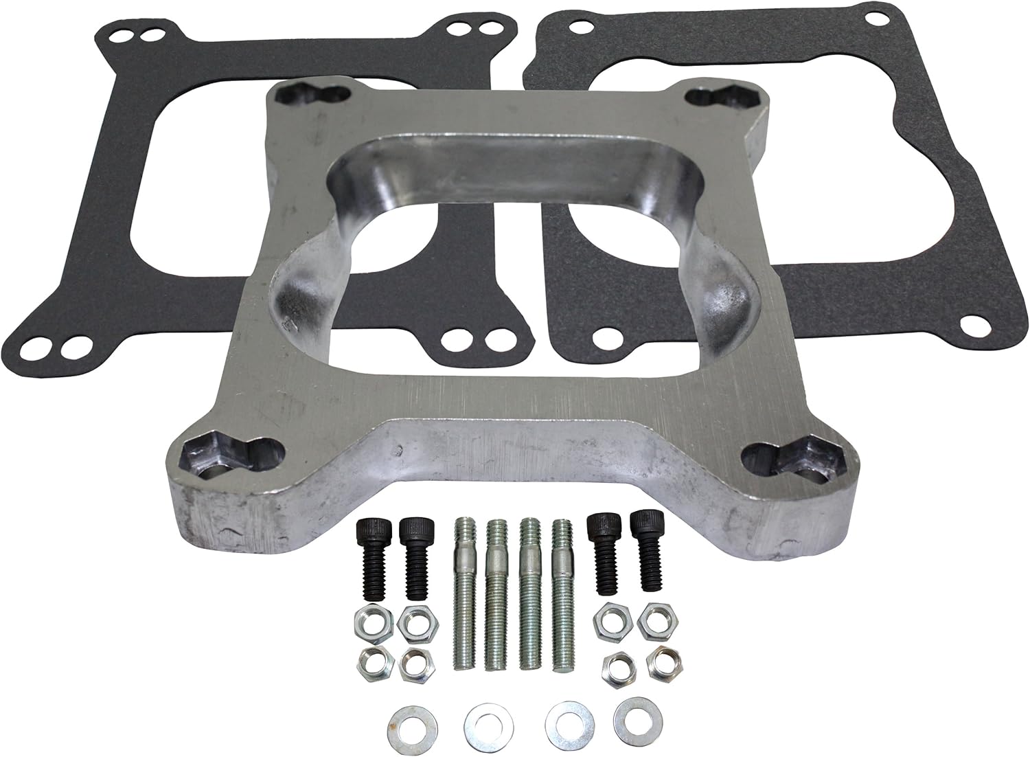 1932 Quadrajet Q-Jet Carburetor Adapter Carb Spread Bore Square Bore | Edelbrock | Alloy | 4 In | CARBOLE | Universal Fitment | Lifetime - Foto 7