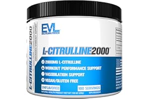 L Citrulline Powder 2000mg | Vasodilation & Workout Support for Pumps & Performance | Unflavored L-Citrulline Powder | Nitric