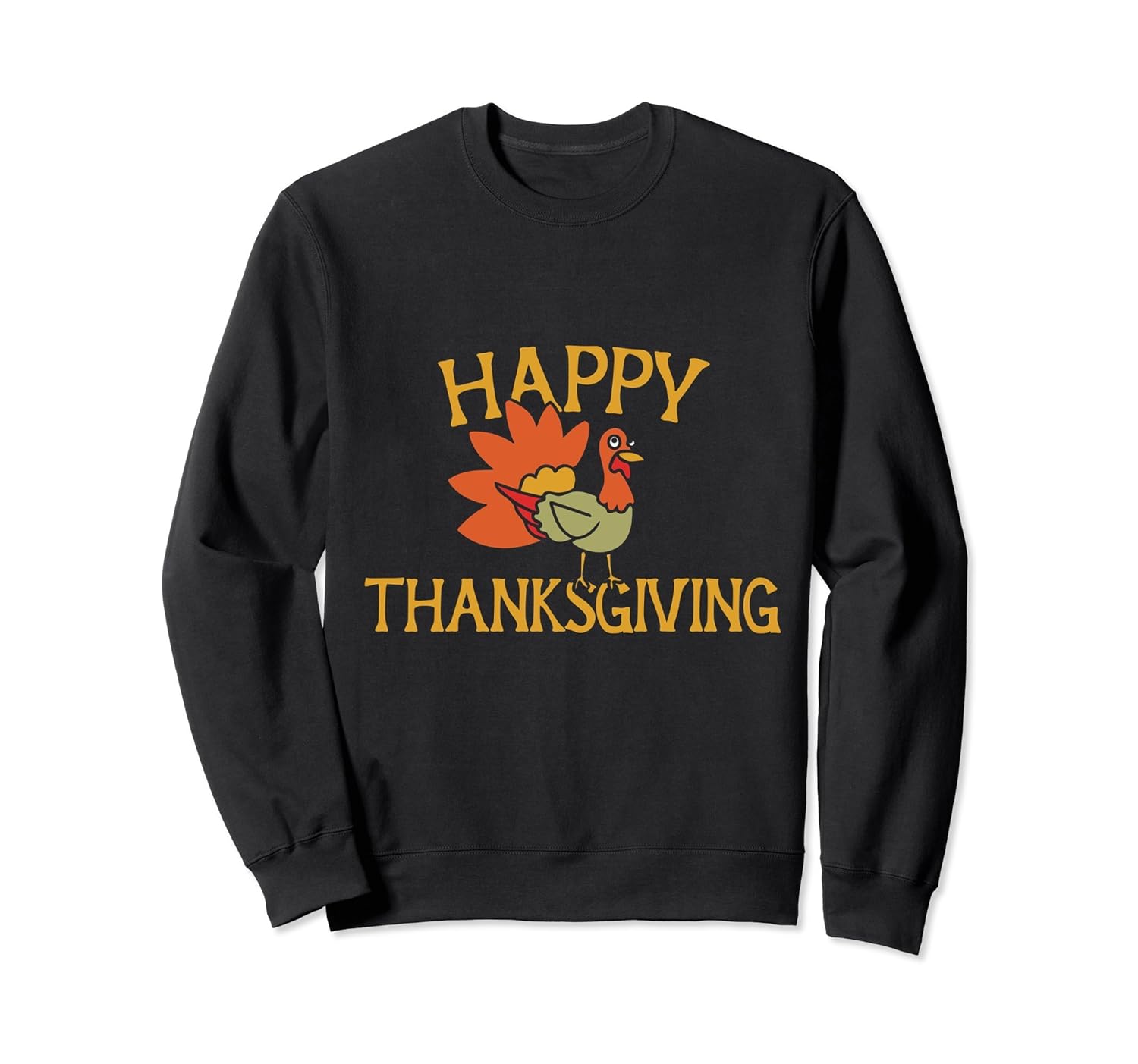 happy thanksgiving sweatshirt thanksgiving dinner- TPT