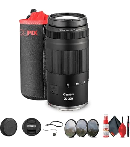 望遠レンズ　Canon EF 75-300mm F4-5.6 USM II Canon EF 75-300mm f/4-5.6 III Telephoto Zoom Lens for Canon