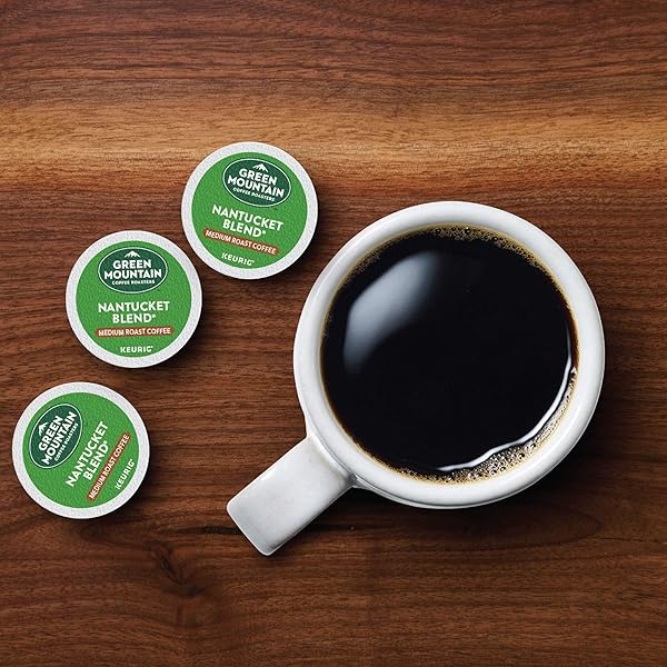 GREEN MOUNTAIN COFFEE ROASTERS NANTUCKET BLEND, SINGLE-SERVE COFFEE K-CUP PODS, MEDIUM ROAST, 32 COUNT