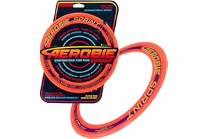 Aerobie 10 Inch Sprint Ring Outdoor Flying Disc - Colors May Vary, Assorted