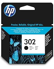 HP 302 Original Druckerpatrone (für HP Deskjet 1110, 2130, 3630, HP OfficeJet 3830, 4650, 5230, HP ENVY 4520) schwarz