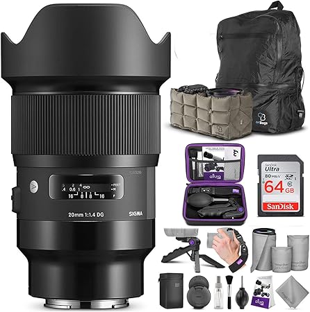 Amazon Sigma mm F 1 4 Dg Hsm アートレンズ Sony Eマウントカメラ用 Alturaフォトアドバンスアクセサリーとトラベルバンドル カメラ用交換レンズ 通販