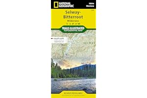 Selway-Bitterroot Wilderness (National Geographic Trails Illustrated Map, 874)