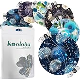 Kooloba Adhesive Patches for Freestyle Libre 3 &amp; Plus Waterproof 20pcs | Sensor Covers for CGM,Pre-Cut Backing with Easy-Peel Tab for 10-14 Days,Sweatproof,Full Cover No Glue in Center,Latex-Free