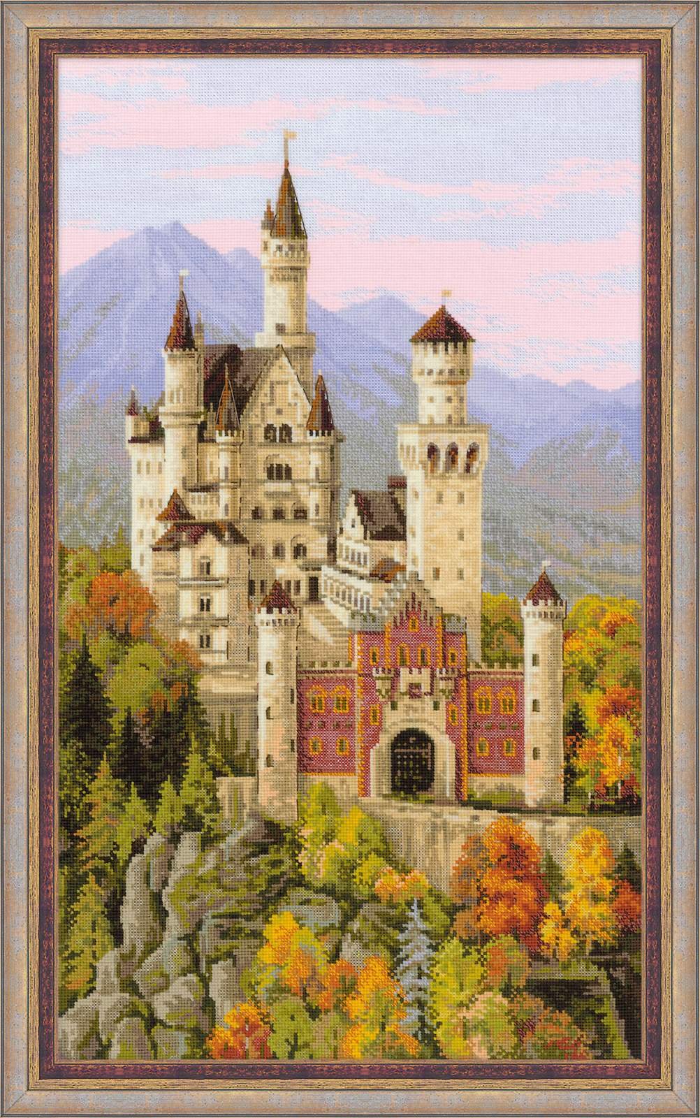 RIOLIS Cross Stitch Kit - 1520 - Neuschwanstein Castle