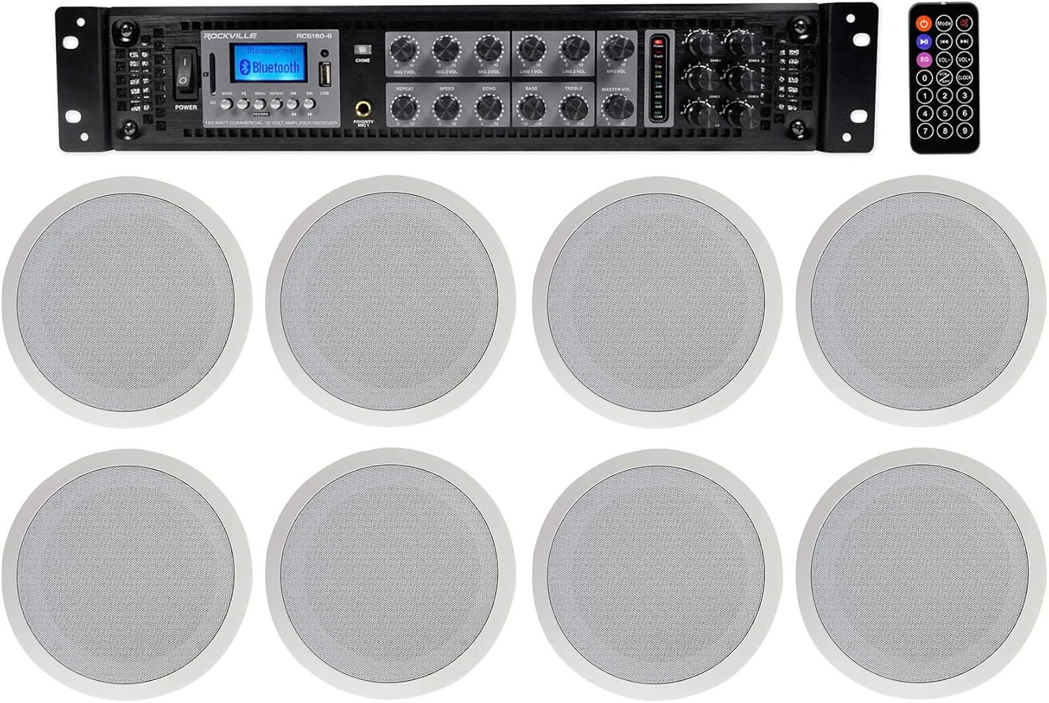 rockville ceiling speakers