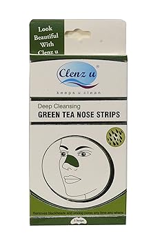 Clenz U Deep Cleansing Green Tea Nose - 3 Strips (Pack Of 1)