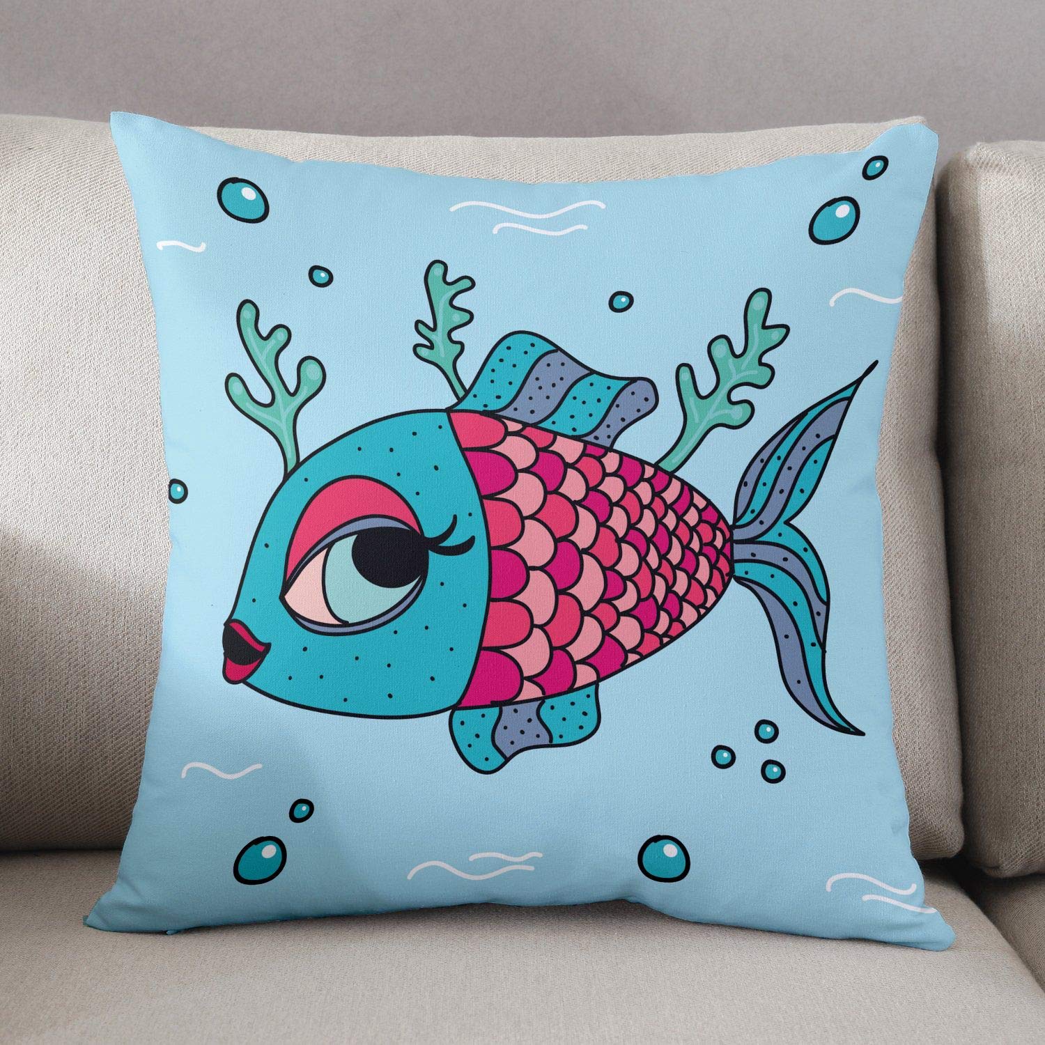 Bonamaison Decorative Cushion Cover, Multicolor, 45 x 45 cm