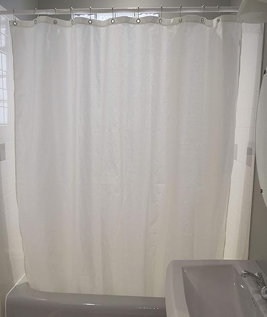 Amazon Com Bean Products Cotton Shower Curtain 70 X 74
