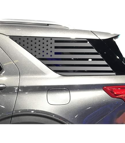 Distressed American USA Flag Decal For Hummer H3 2006-2010 – Tactical Decals V2 XR1-HH3