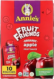 Annie's Fruit Friends Organic Apple Fruit Sauce 10pk, 32 OZ