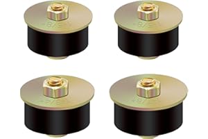 Japtend 4pcs Expandable Freeze Rubber Plugs, 3 Sizes Automotive Rubber Expansion Freeze Plugs Fit Hole 1-5/8" 1-3/4" 1-7/8" (41mm - 50mm)
