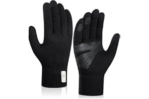 Benirap Winter Gloves Touchscreen Windproof Thermal Gloves Men Women Cycling Running Climbing Skiing Driving Gloves