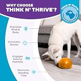 Outward Hound Snoop Durable Interactive Treat Dispensing Toy Large Orange view 8