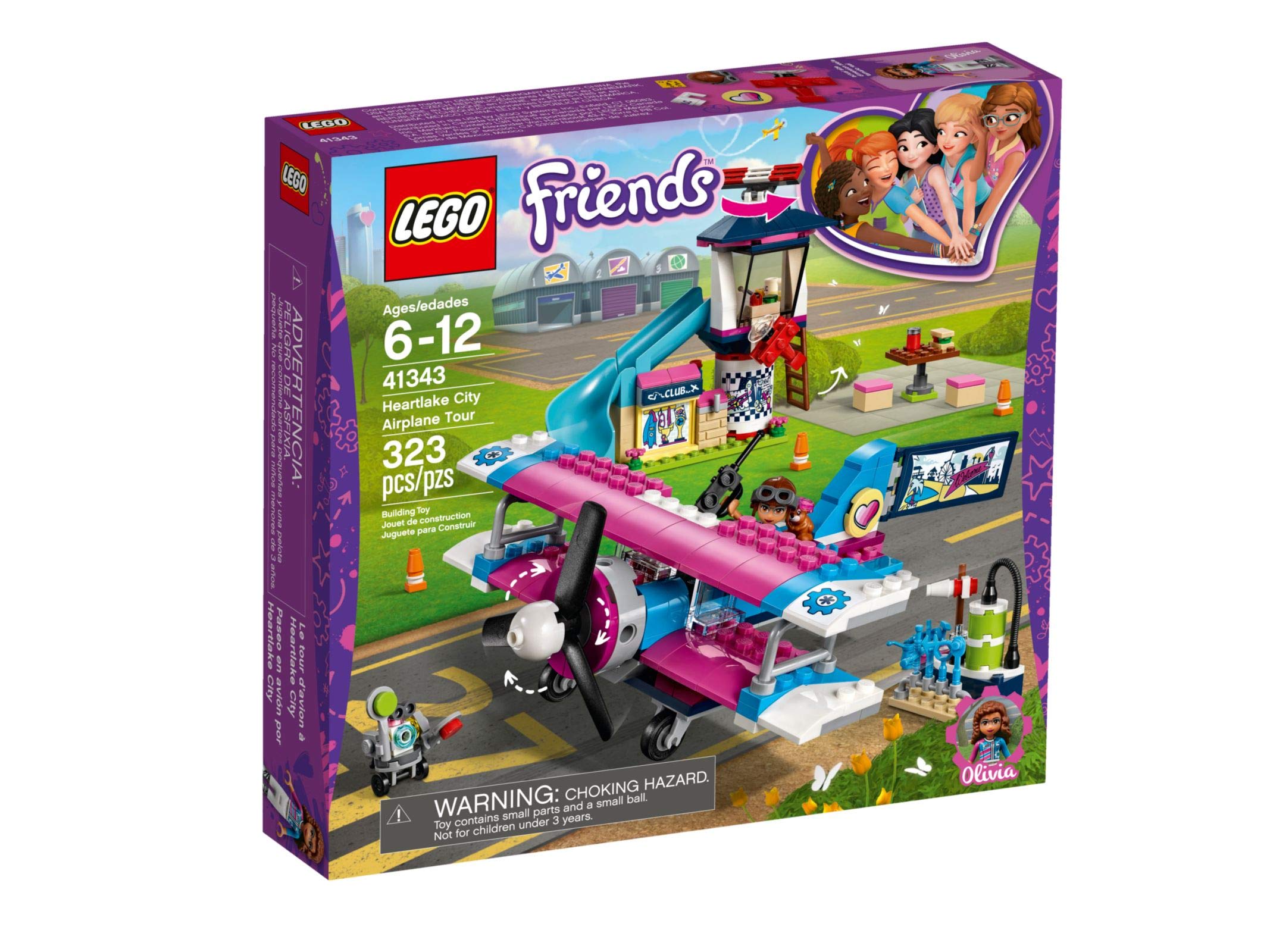 LEGO 41343 LEGO Friends Heartlake City Airplane Tour