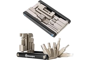 ALLTRADE Kilimanjaro Cycle Series 16-in-1 Folding Bicycle Multi-Tool, Compact Bike Repair Tools, Tighten Bolts, Adjustments and Maintenance - 910525ECE