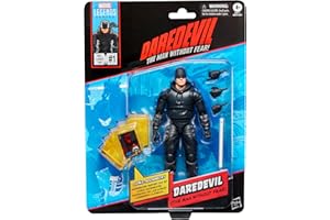 Marvel Legends Series Daredevil, The Man Without Fear Comics-Inspired Collectible 6-Inch Scale Action Figure with Character-Sized Comic Accessory