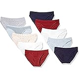 Amazon Essentials Women's Cotton Stretch Bikini Panty