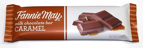 FANNIE MAY MILK CHOCOLATE CARAMEL BAR, 1.8 OZ