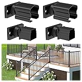 Egadis 4 Pack Aluminum Deck Railing Bracket