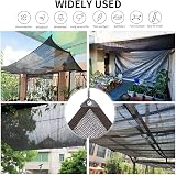Storystore 40% Shade Cloth Greenhouse Shade Net 4m x 2m with Grommets view 5