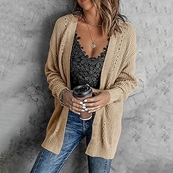 ADJHDFH Women'S Pullover Sweaters Chiffon Cover Up