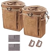 XTACER Tactical Molle Dump Pouch Storage Bag Versatile Pouch Drawstring Magazine Military Utility Belt Ammo Pouch