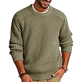PJ PAUL JONES Mens Sweater Crewneck Knit Sweaters Casual Textured Pullover Sweater