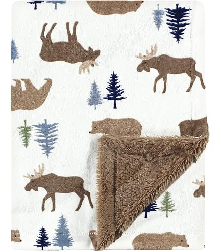 Juego De 4 Paños De Eructo Para Bebé Niña Hudson Baby - Algodón, Estampado Toile, Talla única