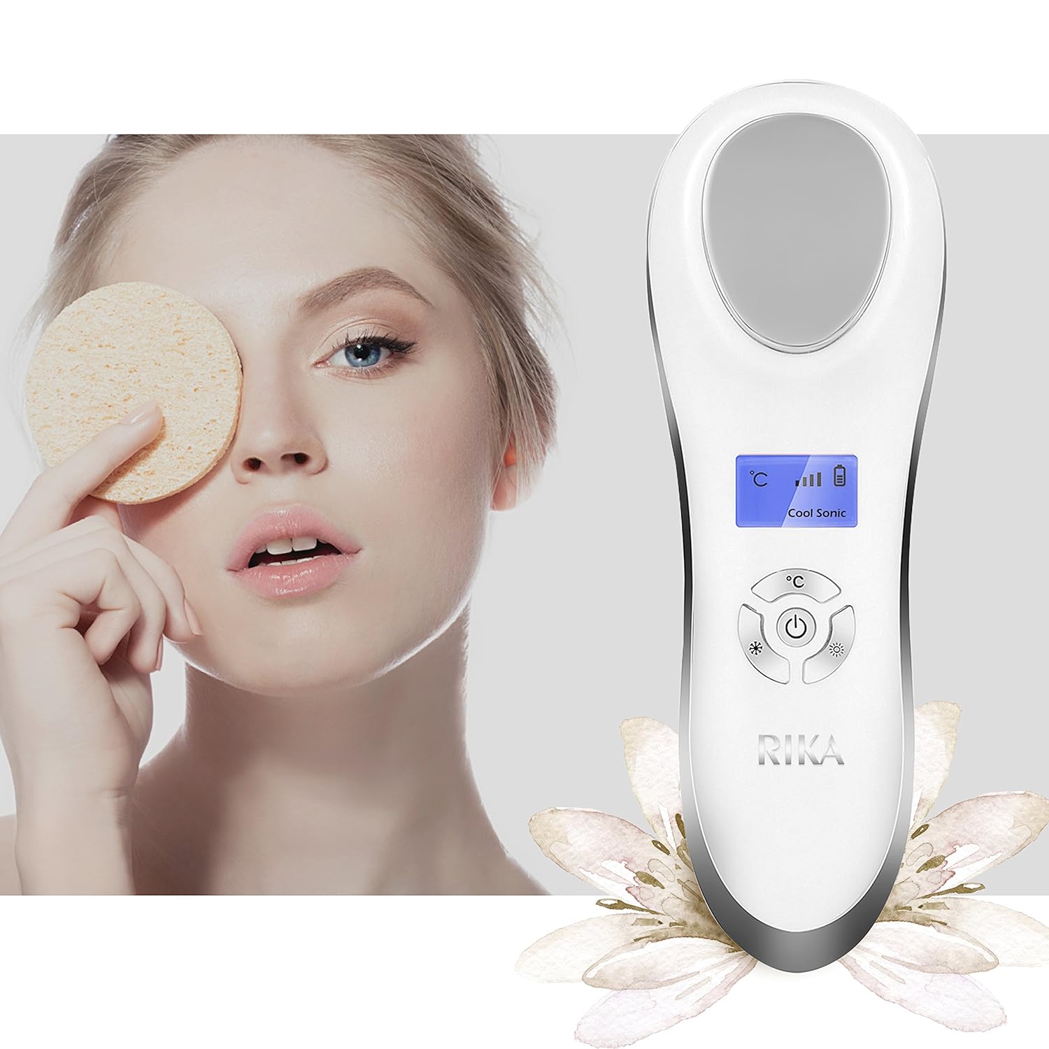 Best Facial Massager Warm Cooling Portable Handheld Face Massager
