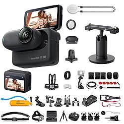Insta360 GO 3S (Black) 64GB Tiny Mighty 4K Action
