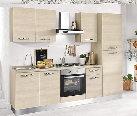 Dafnedesign. com- Cocina Completa - Versión DX CM. 255 X 60 Altura ...