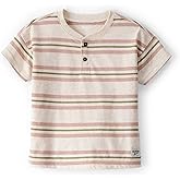 OSHKOSH B'GOSH Boy's Short Sleeve Henley