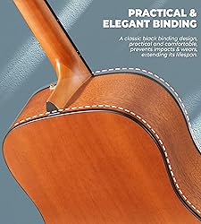 Vangoa Acoustic Guitar Beginners Set, 41 In Full
