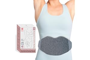 Zomaple Hysterectomy Band – Must Haves for Comfort Recovery After Abdominal, Tummy Tuck, C-Section, Lumpectomy Surgery - Belly Pillow with Pocket & Gel Pack - Post Surgery Gifts