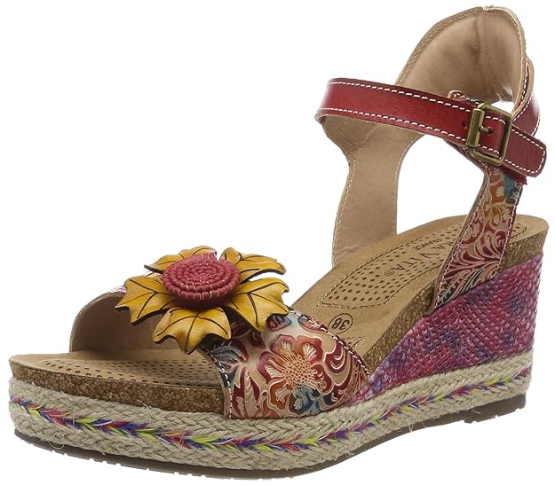 Laura Vita Damen Facyo 06 Peeptoe Sandalen