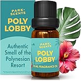 Park Scents Poly Lobby – Polynesian Resort Theme Park Hotel Inspired Fragrance Oil – USA Made – Luxury Scented Essential Oils for Diffusers for Home, Aromatherapy, Gifts for Women, Sister (10ml)