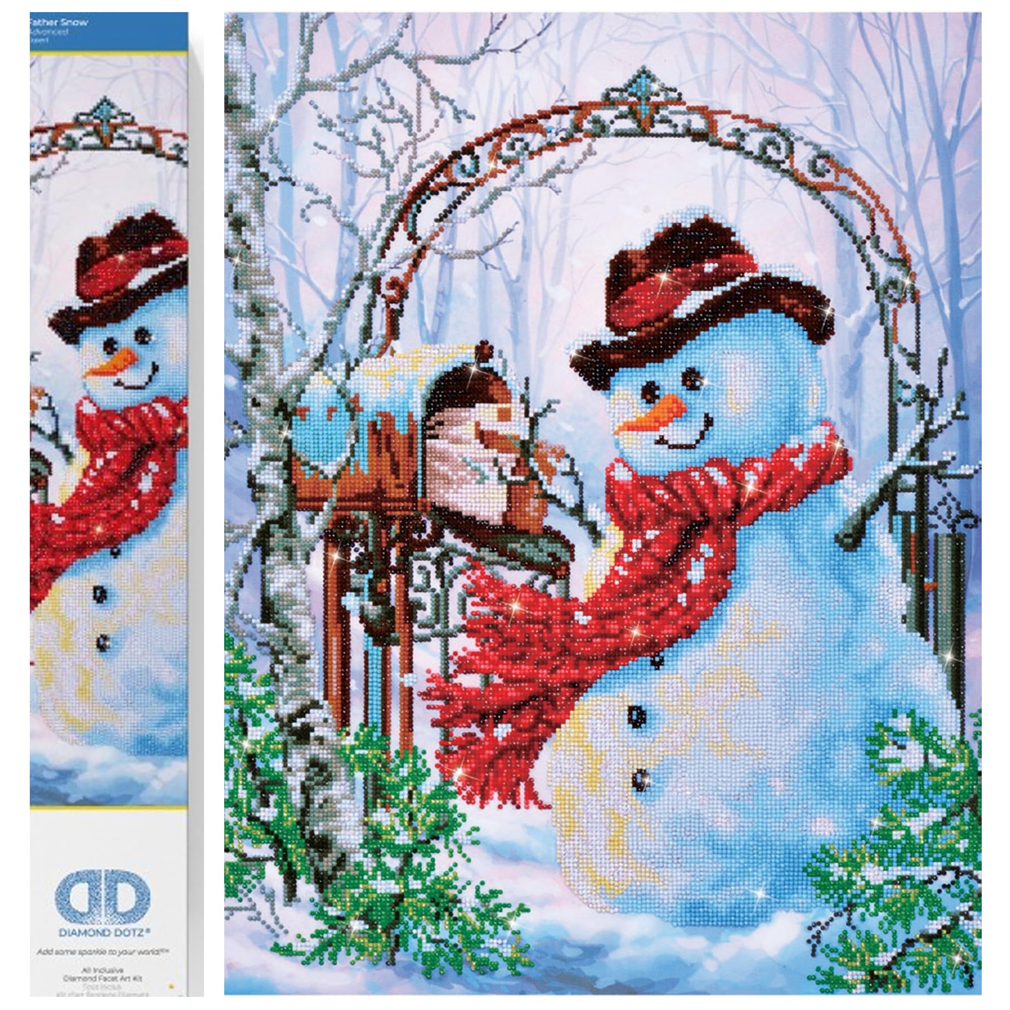 Diamond Dotz Painting Kit: Father Snow